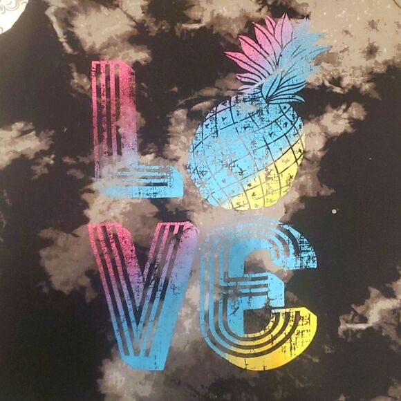 Vintage Y2K Love Graphic Cut out Tank Top - Picture 2 of 5